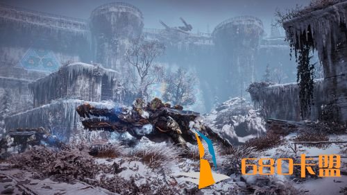 《地平线：黎明时分》绝地求生卡盟DLC“冰尘雪野”绝美4K游戏截图